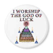 God of Luck magnets