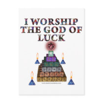 God of Luck postcards