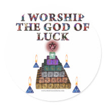 God of Luck stickers