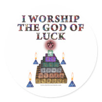 God of Luck stickers
