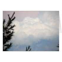 God On A Cloud Card