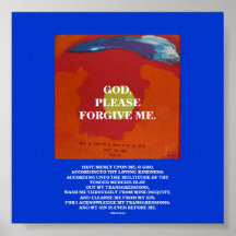 GOD, PLEASE FORGIVE ME POSTER