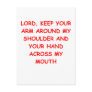 GOD POST CARD