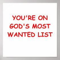 GOD POSTERS
