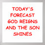 GOD POSTER