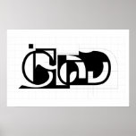 God poster #3c posters
