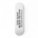 GOD QUEST believe the hype Skateboards