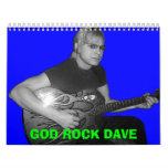 GOD ROCK MINISTRIES CALENDER WALL CALENDAR