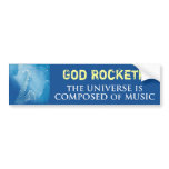 God Rocketh Bumper Stickers
