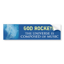 God Rocketh Bumper Stickers