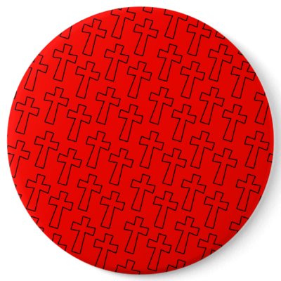 God Rocks - Christian Rock Gear Pinback button