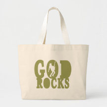 God Rocks - Christian Rock Gear! Tote Bag