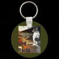 God Rocks keychains