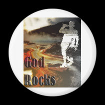 God Rocks magnets