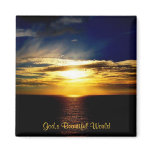 God,s Beautiful World Magnet