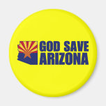 God Save Arizona Magnet