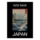 GOD SAVE JAPAN GREETING CARD