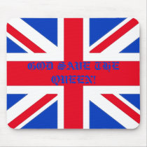 GOD SAVE THE QUEEN! MOUSEPADS