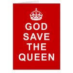God Save the Queen Tshirts, Bags, Gifts Greeting Cards