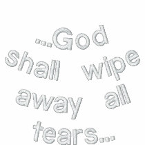 ...God shall wipe away all tears... embroidered shirts by marylouroche ...God shall wipe away all tears... embroidered shirts