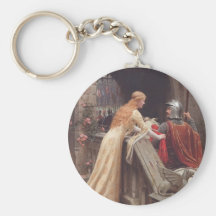 God Speed! [Edmund Blair Leighton] Keychains