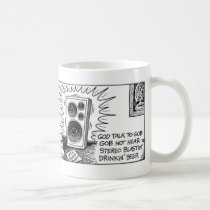 God talks to Gob mugs