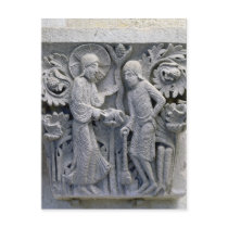 God telling Adam to work the land Postcard