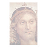 God The Father Of Prophet And Sibyl Detail Custom Stationery