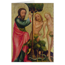 God the Father Punishes Adam and Eve Cards
