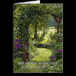 "God the First Garden Made" Card cards