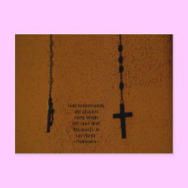 Gott versteht unser Gebete sogar whe…  postkarten