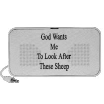 God Wants Me To Look After These Sheep Mp3 Speaker