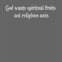God Wants Religious Fruits T-Shirt