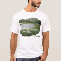 God Was Here - Goat Farm t-shirts by tealray God Was Here - Goat Farm t-shirts