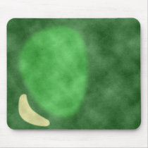 God Watching Golf mousepads
