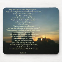 God Will Help The Needy - Christian Mousepad
