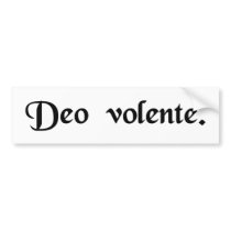God willing bumper stickers
