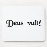 God wills it! mouse pad