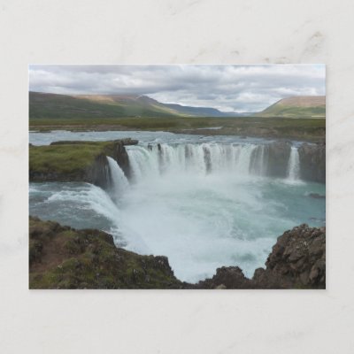 Godafoss Iceland Postcard