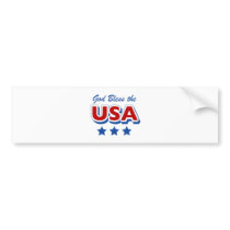 Godbless the USA bumper stickers