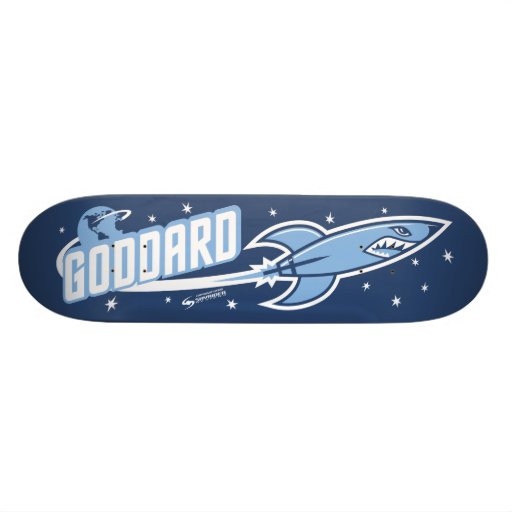 Goddard Rockets Skateboard