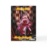 Goddaughter birthday with Moonies Cutie Pie Goth F cards