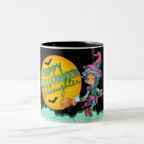 goddaughter halloween gift mug with cute witch mugs