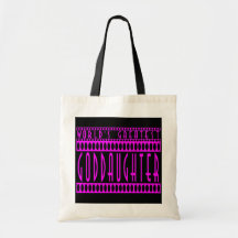 Goddaughters Gifts : World's Greatest Goddaughter Canvas Bag