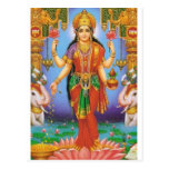 goddes laxshmi postcard
