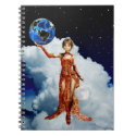 Goddes of Universe Notebook notebook