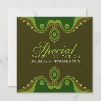 Goddesian Earth Special Invitations invitation