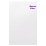 Goddess Allison Stationery Paper