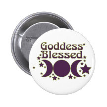 Goddess Blessed Buttons