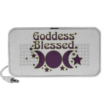 Goddess Blessed Doodle Speaker speakers